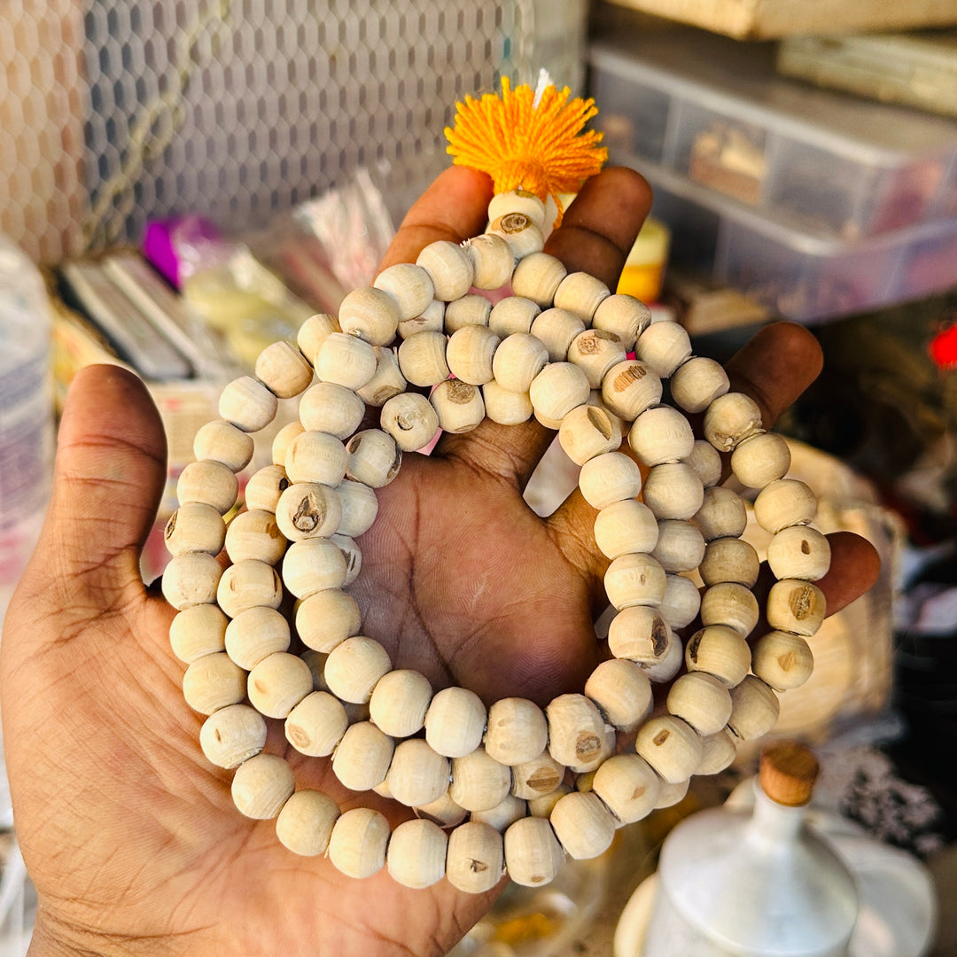 RadhaVallbhi Tulsi Japa Mala 10mm Beads