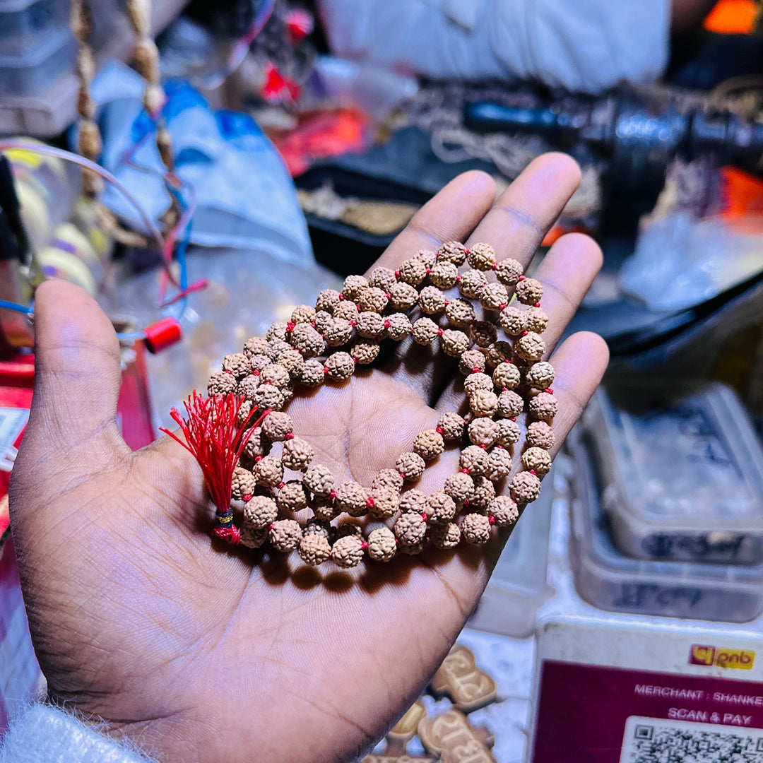 Nepali Rudraksha Mala - Hamaro Vrindavan