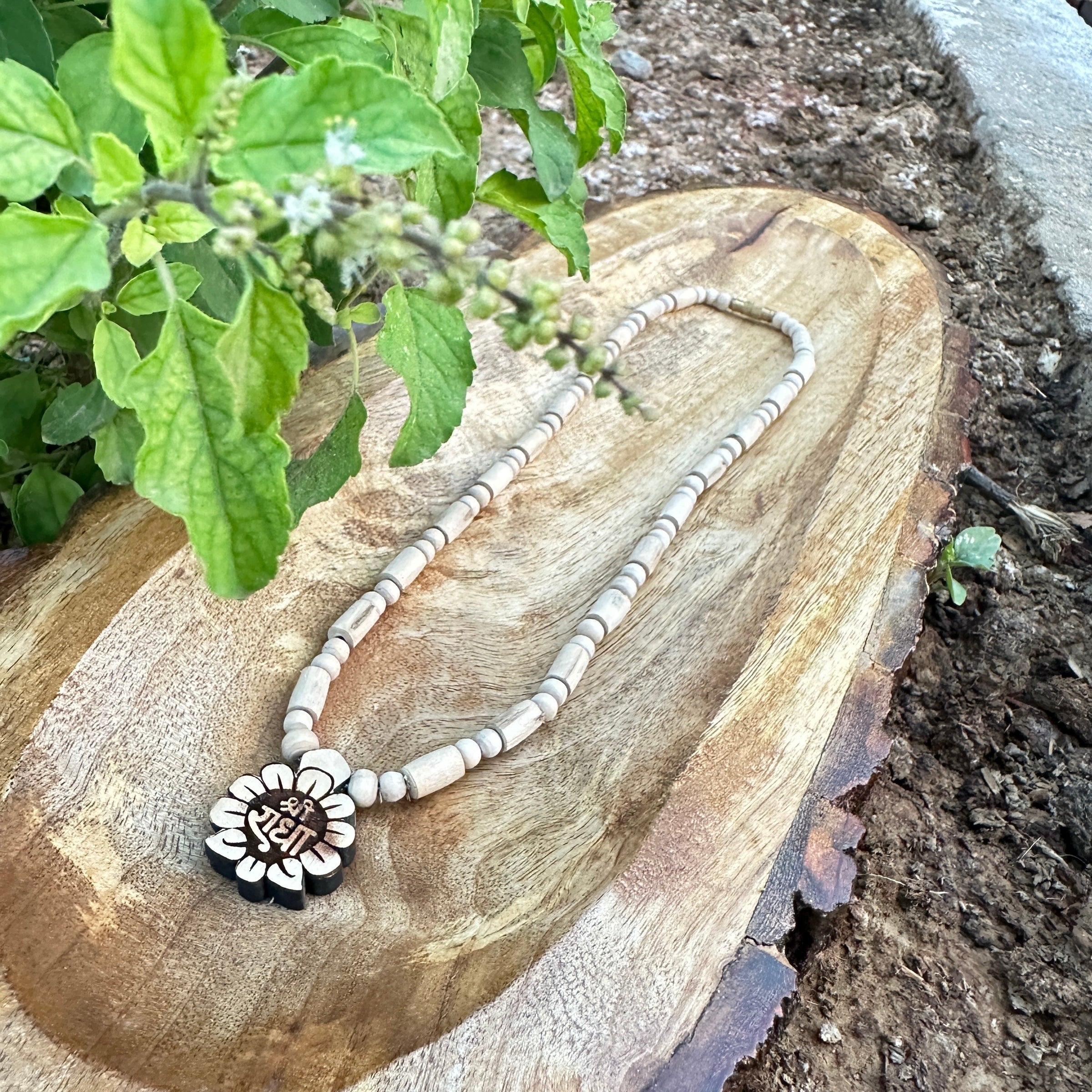 Tulsi Locate Necklace - Hamaro Vrindavan 