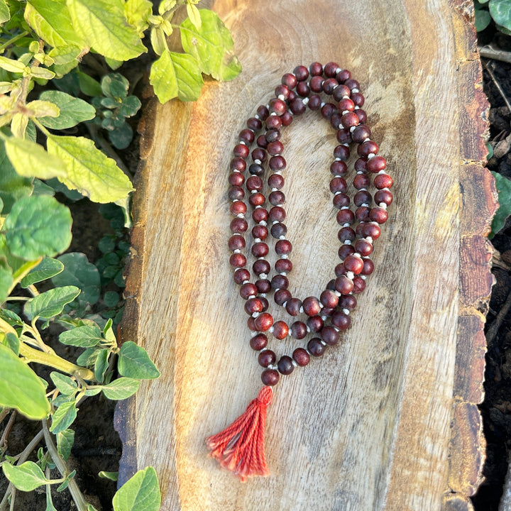 Red Chandan Mala (Fake) - Hamaro Vrindavan